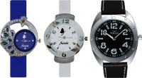 Frida Designer VOLGA Beautiful New Branded Type Watches Men and Women Combo543 VOLGA Band Analog Watch  - For Couple   Watches  (Frida)