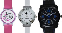 Frida Designer VOLGA Beautiful New Branded Type Watches Men and Women Combo655 VOLGA Band Analog Watch  - For Couple   Watches  (Frida)