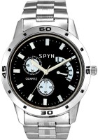 Spyn Chronograph Pattern Black Analog Watch  - For Men & Women   Watches  (Spyn)