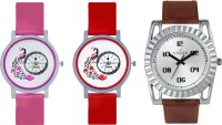 Volga Designer FVOLGA Beautiful New Branded Type Watches Men and Women Combo156 VOLGA Band Analog Watch  - For Couple   Watches  (Volga)