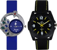 Frida Designer VOLGA Beautiful New Branded Type Watches Men and Women Combo48 VOLGA Band Analog Watch  - For Couple   Watches  (Frida)