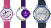 Volga Designer FVOLGA Beautiful New Branded Type Watches Men and Women Combo153 VOLGA Band Analog Watch  - For Couple   Watches  (Volga)