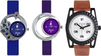 Volga Designer FVOLGA Beautiful New Branded Type Watches Men and Women Combo125 VOLGA Band Analog Watch  - For Couple   Watches  (Volga)