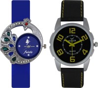 Frida Designer VOLGA Beautiful New Branded Type Watches Men and Women Combo56 VOLGA Band Analog Watch  - For Couple   Watches  (Frida)