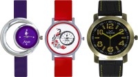 Frida Designer VOLGA Beautiful New Branded Type Watches Men and Women Combo693 VOLGA Band Analog Watch  - For Couple   Watches  (Frida)