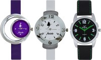 Frida Designer VOLGA Beautiful New Branded Type Watches Men and Women Combo723 VOLGA Band Analog Watch  - For Couple   Watches  (Frida)