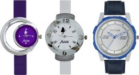 Volga Designer FVOLGA Beautiful New Branded Type Watches Men and Women Combo185 VOLGA Band Analog Watch  - For Couple   Watches  (Volga)