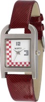 Marco MR-LSQ042-WHT-RED Marco Analog Watch  - For Women   Watches  (Marco)