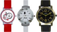 Frida Designer VOLGA Beautiful New Branded Type Watches Men and Women Combo767 VOLGA Band Analog Watch  - For Couple   Watches  (Frida)