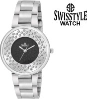 Swisstyle SS-LR022-BLK-CH  Analog Watch For Girls