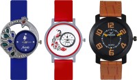 Frida Designer VOLGA Beautiful New Branded Type Watches Men and Women Combo495 VOLGA Band Analog Watch  - For Couple   Watches  (Frida)