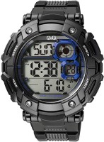 Q&Q M150-002Y 1/100S CHRONO Digital Watch For Men