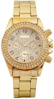 True Colors AD DIAMOND GOLD PLATED RICH MAN Analog Watch  - For Men   Watches  (True Colors)