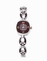 Telesonic TDCWS-04 BROWN Jewell Studded Analog Watch For Women