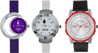 Volga Designer FVOLGA Beautiful New Branded Type Watches Men and Women Combo186 VOLGA Band Analog Watch  - For Couple   Watches  (Volga)