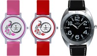 Frida Designer VOLGA Beautiful New Branded Type Watches Men and Women Combo617 VOLGA Band Analog Watch  - For Couple   Watches  (Frida)