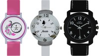 Frida Designer VOLGA Beautiful New Branded Type Watches Men and Women Combo637 VOLGA Band Analog Watch  - For Couple   Watches  (Frida)