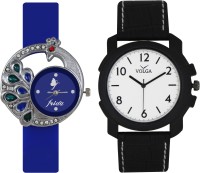 Frida Designer VOLGA Beautiful New Branded Type Watches Men and Women Combo44 VOLGA Band Analog Watch  - For Couple   Watches  (Frida)