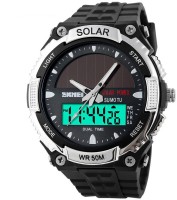 Skmei GM9401SIL SOLAR Analog-Digital Watch For Men
