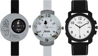 Frida Designer VOLGA Beautiful New Branded Type Watches Men and Women Combo377 VOLGA Band Analog Watch  - For Couple   Watches  (Frida)