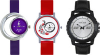 View Volga Designer FVOLGA Beautiful New Branded Type Watches Men and Women Combo174 VOLGA Band Analog Watch  - For Couple Wrist Watches Price Online(Volga)