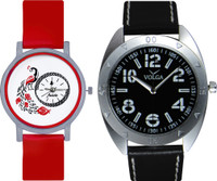 View Frida Designer VOLGA Beautiful New Branded Type Watches Men and Women Combo173 VOLGA Band Analog Watch  - For Couple Wrist Watches Price Online(Frida)