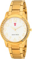 Swiss Trend ST2207 Superior Golden Analog Watch For Women