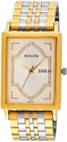 Sonata 77003BM01 Analog Watch  - For Men   Watches  (Sonata)