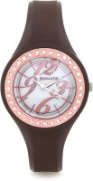 Sonata 8994PP02 Fashion Fibre Analog Watch For Women