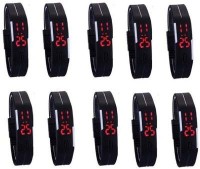 IIK Collection LED Set Of 10 Digital Watch  - For Men   Watches  (IIK Collection)