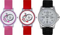 Frida Designer VOLGA Beautiful New Branded Type Watches Men and Women Combo593 VOLGA Band Analog Watch  - For Couple   Watches  (Frida)
