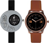 Frida Designer VOLGA Beautiful New Branded Type Watches Men and Women Combo15 VOLGA Band Analog Watch  - For Couple   Watches  (Frida)