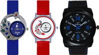View Frida Designer VOLGA Beautiful New Branded Type Watches Men and Women Combo507 VOLGA Band Analog Watch  - For Couple Wrist Watches Price Online(Frida)