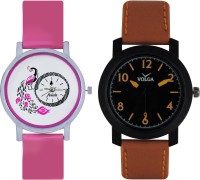 Frida Designer VOLGA Beautiful New Branded Type Watches Men and Women Combo87 VOLGA Band Analog Watch  - For Couple   Watches  (Frida)