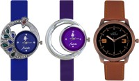 Frida Designer VOLGA Beautiful New Branded Type Watches Men and Women Combo459 VOLGA Band Analog Watch  - For Couple   Watches  (Frida)