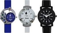 Frida Designer VOLGA Beautiful New Branded Type Watches Men and Women Combo527 VOLGA Band Analog Watch  - For Couple   Watches  (Frida)