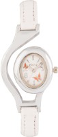 Adine AD-1302 WHITE-WHITE Fasionable Analog Watch For Women