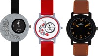 Frida Designer VOLGA Beautiful New Branded Type Watches Men and Women Combo346 VOLGA Band Analog Watch  - For Couple   Watches  (Frida)