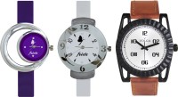 Volga Designer FVOLGA Beautiful New Branded Type Watches Men and Women Combo181 VOLGA Band Analog Watch  - For Couple   Watches  (Volga)