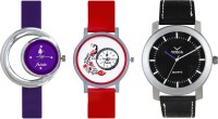 Volga Designer FVOLGA Beautiful New Branded Type Watches Men and Women Combo175 VOLGA Band Analog Watch  - For Couple   Watches  (Volga)