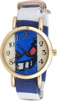 Super Drool SD0299_WT_BLUEWHITE Analog Watch  - For Women   Watches  (Super Drool)