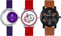 Frida Designer VOLGA Beautiful New Branded Type Watches Men and Women Combo680 VOLGA Band Analog Watch  - For Couple   Watches  (Frida)