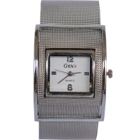 Gen X New Look Silver strap Analog Watch  - For Women   Watches  (Gen X)