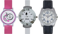 Frida Designer VOLGA Beautiful New Branded Type Watches Men and Women Combo647 VOLGA Band Analog Watch  - For Couple   Watches  (Frida)
