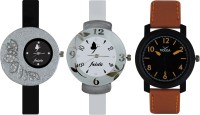 Frida Designer VOLGA Beautiful New Branded Type Watches Men and Women Combo383 VOLGA Band Analog Watch  - For Couple   Watches  (Frida)