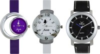 Volga Designer FVOLGA Beautiful New Branded Type Watches Men and Women Combo183 VOLGA Band Analog Watch  - For Couple   Watches  (Volga)