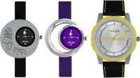 Volga Designer FVOLGA Beautiful New Branded Type Watches Men and Women Combo99 VOLGA Band Analog Watch  - For Couple   Watches  (Volga)