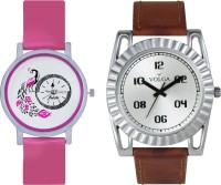 Volga Designer FVOLGA Beautiful New Branded Type Watches Men and Women Combo46 VOLGA Band Analog Watch  - For Couple   Watches  (Volga)