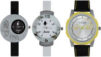 Volga Designer FVOLGA Beautiful New Branded Type Watches Men and Women Combo115 VOLGA Band Analog Watch  - For Couple   Watches  (Volga)