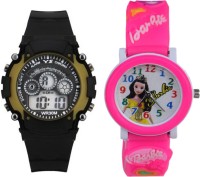 Creator Seven Lights Sports ( Very May Colours ) And Barbie Analog-Digital Watch  - For Boys & Girls   Watches  (Creator)